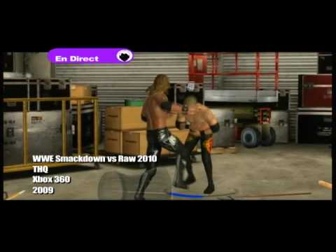 WWE SmackDown vs. Raw 2010 sur Xbox 360 PAL