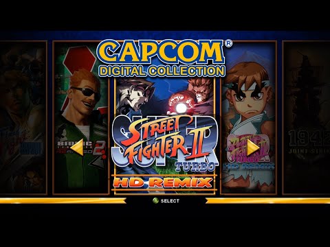 Capcom digital collection sur Xbox 360 PAL