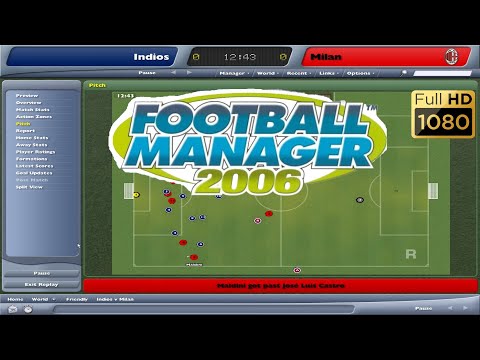 Football Manager 2006 sur Xbox 360 PAL