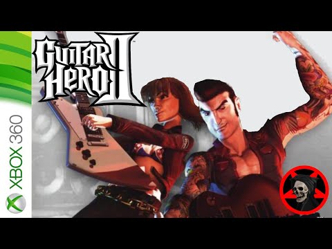 Scène de jeu de Guitar Hero II sur Xbox 360