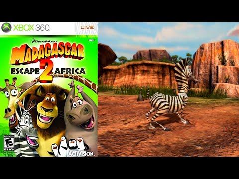 Scène de jeu de Madagascar 2 sur Xbox 360