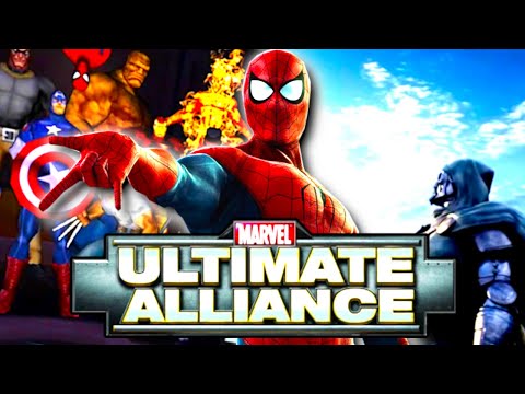 Illustration vidéo de Marvel: Ultimate Alliance sur Xbox 360