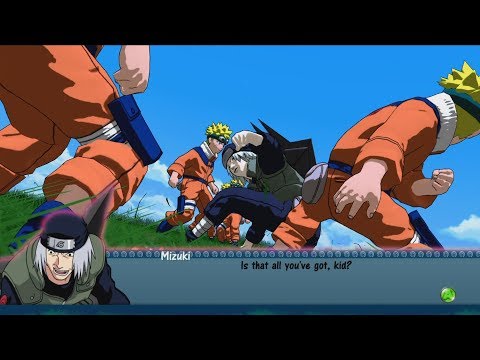 Scène de jeu de Naruto: Rise of a Ninja sur Xbox 360