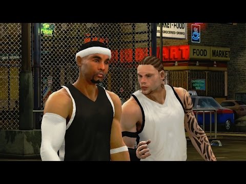 Scène de jeu de NBA 2K7 sur Xbox 360