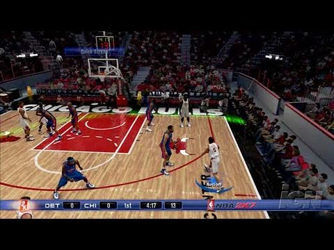 Illustration vidéo de NBA 2K7 sur Xbox 360
