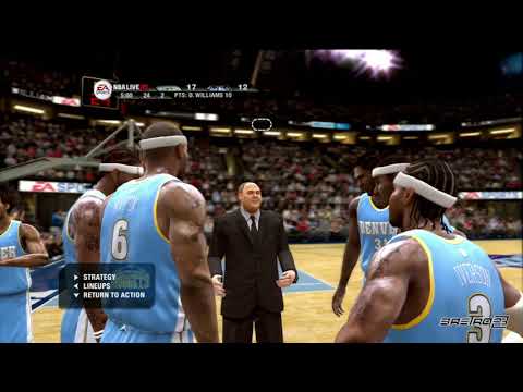 NBA Live 09 sur Xbox 360 PAL