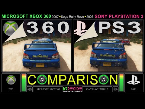 Sega Rally sur Xbox 360 PAL