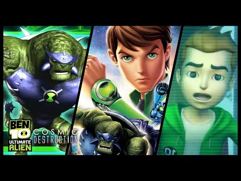 Aperçu du jeu Ben 10 Ultimate Alien : Cosmic Destruction sur Xbox 360