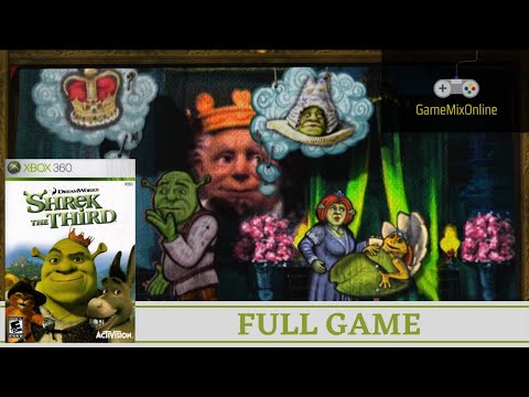 Illustration vidéo de Shrek le troisième sur Xbox 360