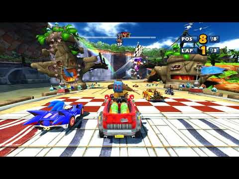 Photo de Sonic and Sega All-Stars Racing sur Xbox 360
