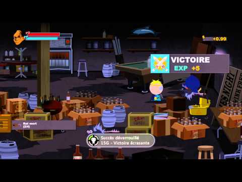 Scène de jeu de South Park : Le Bâton de la vérité sur Xbox 360