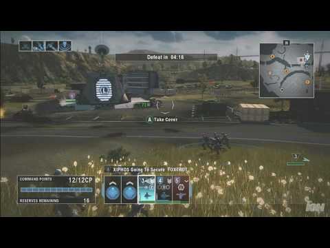 Scène de jeu de Tom Clancy's EndWar sur Xbox 360