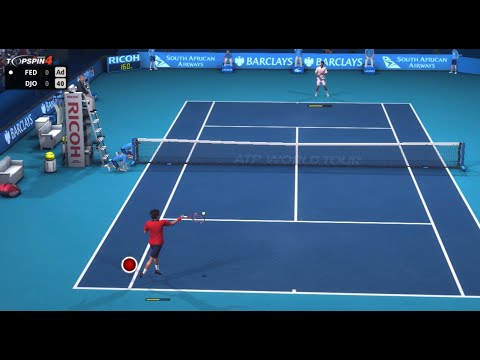Scène de jeu de Top Spin 4 sur Xbox 360